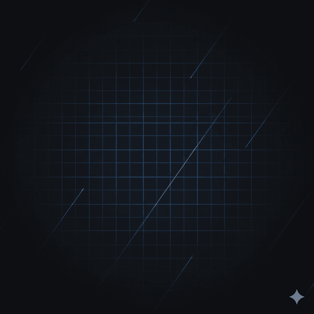 Abstract dark background texture with subtle glowing blue grid overlay